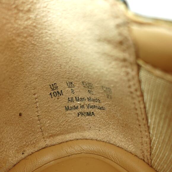 Abella Comfort Nude Black Tan Leather Classic Round Toe Ballet Flats Size 10 - Picture 3 of 7